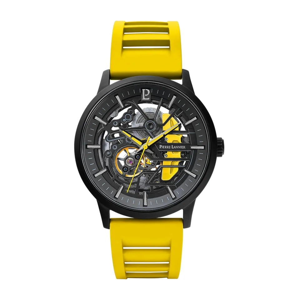 pierre-lannier-paddock-montre-automatique-43-mm-acier-inoxydable-5-atm image 1