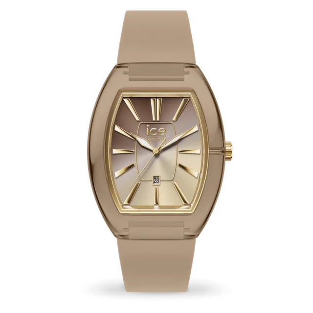 ice-watch-ice-dome-warm-taupe-montre-femme-d-grad-taupe-avec-dateur image 1