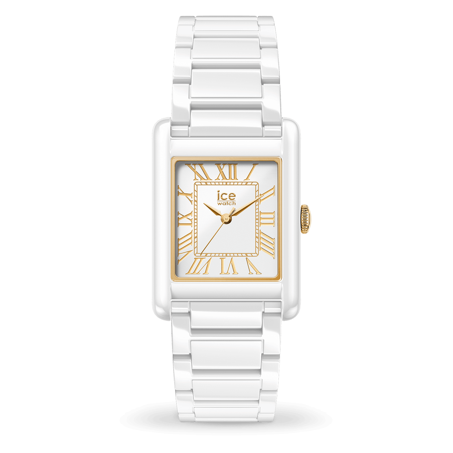 ice-watch-ice-power-pw6-montre-femme-rectangulaire-blanche-et-or image 1