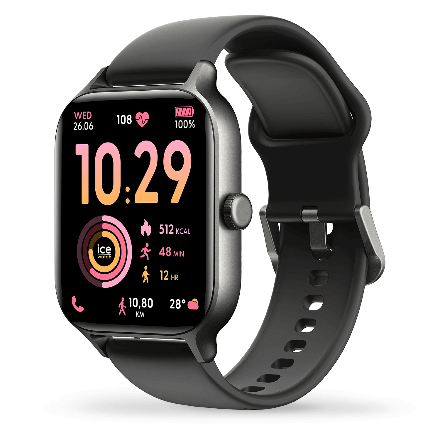 ice-watch-ice-fit-rt-3-0-36mm-montre-connect-e-sport-gps-amoled-noire image 2