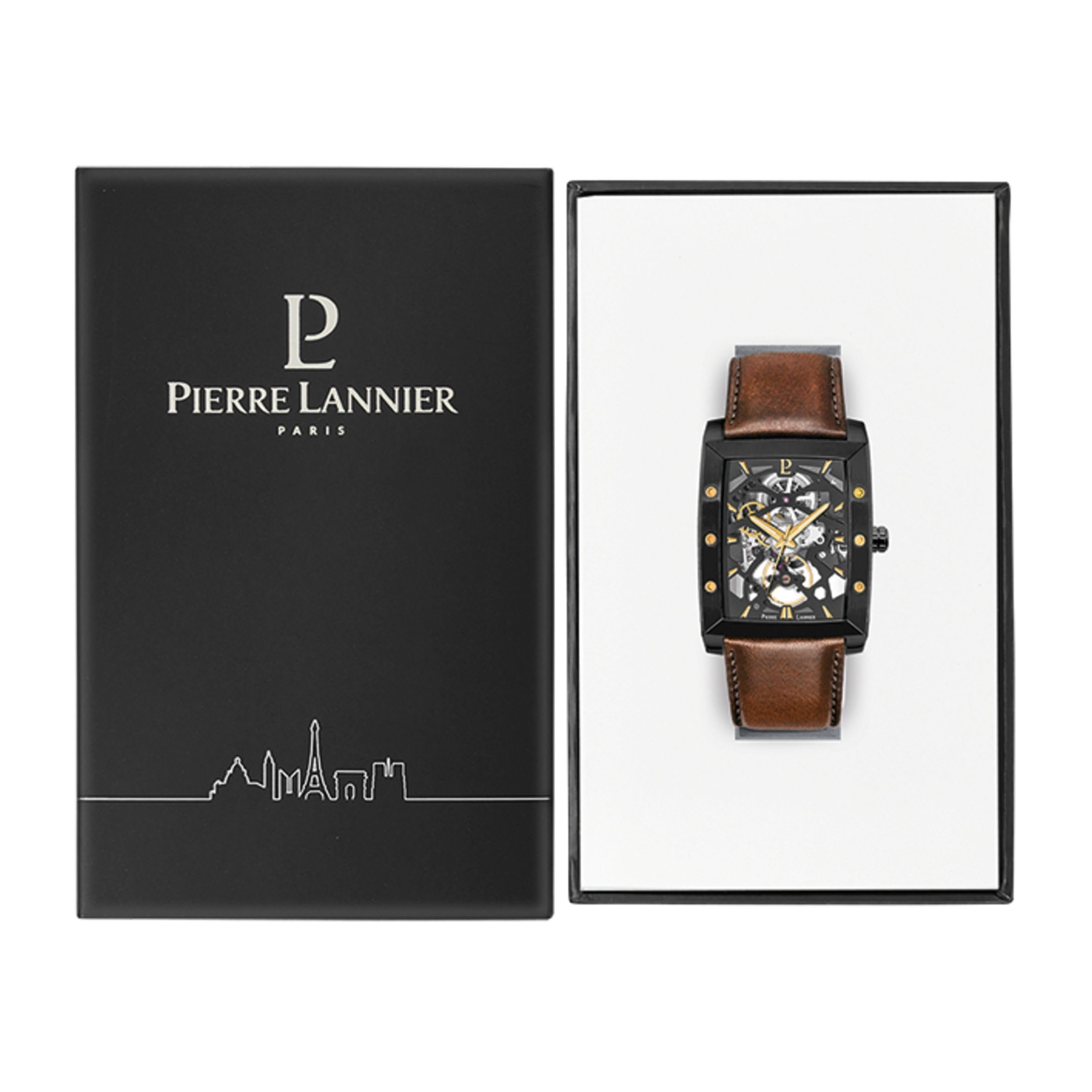 pierre-lannier-hector-automatique-montre-homme-acier-inoxydable-5-atm image 5