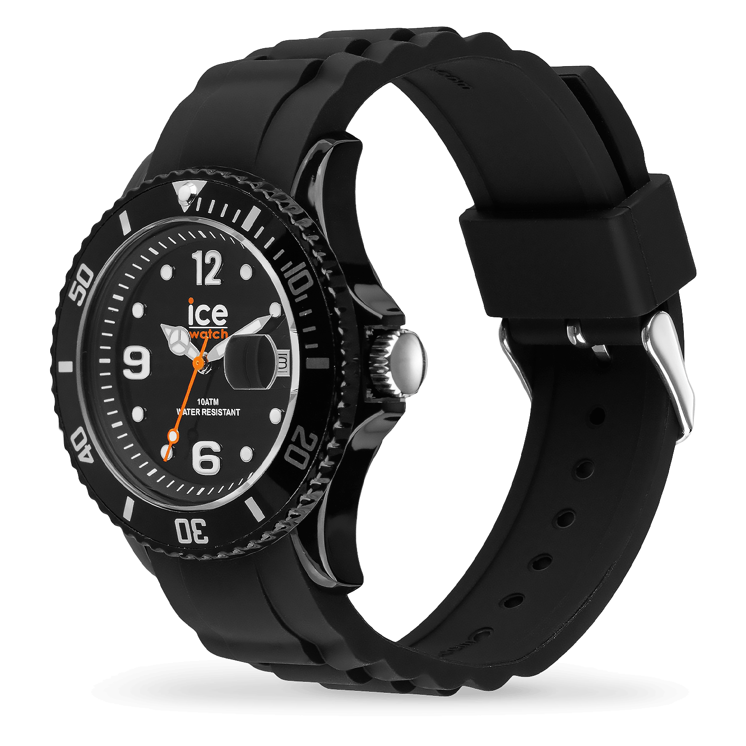 ice-watch-ice-forever-black-montre-noire-silicone-dateur image 2