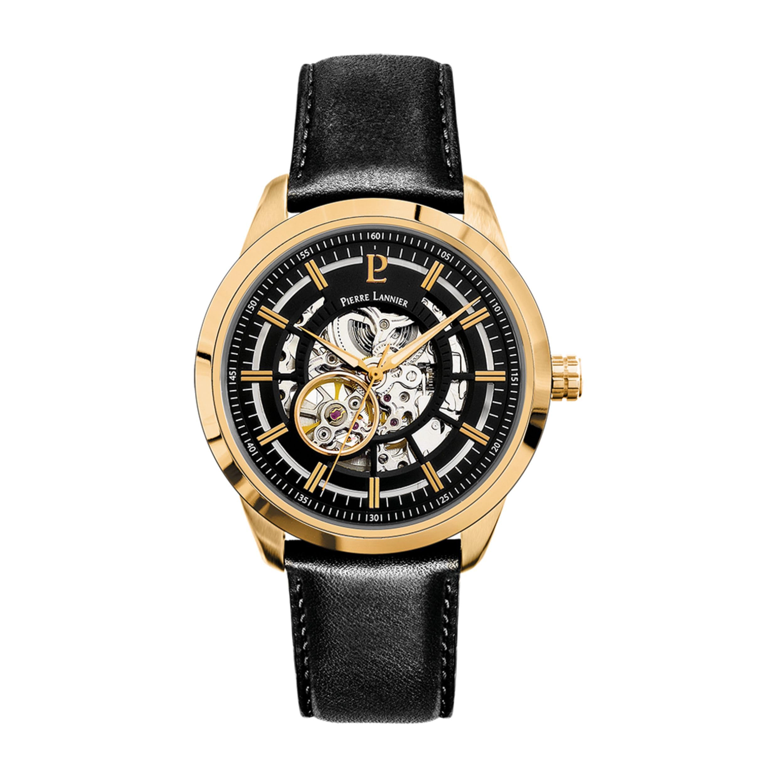 pierre-lannier-automatic-montre-automatique-44-mm-acier-5-atm image 1
