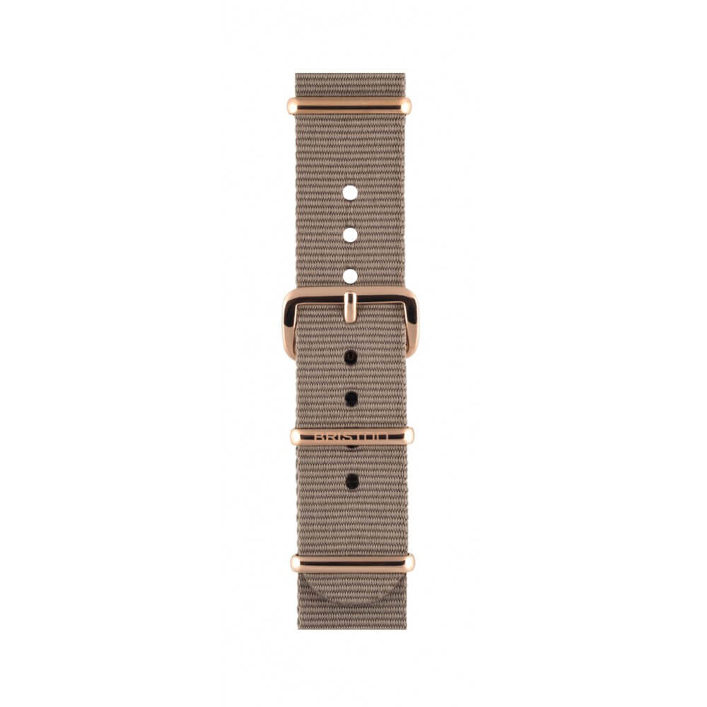 briston-bracelet-type-nato-gris-taupe-18-mm image 2