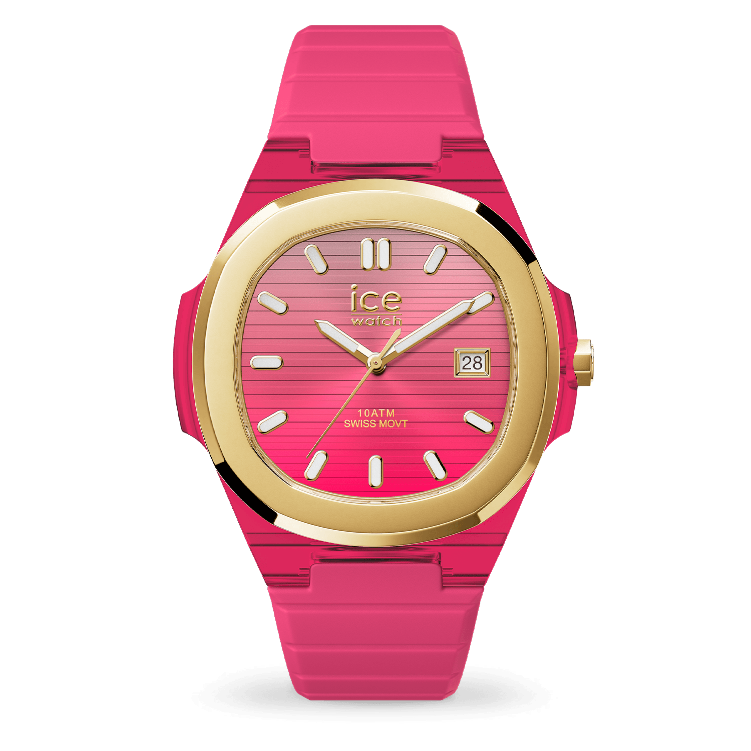 ice-watch-ice-power-pw7-montre-femme-silicone-rose-et-dor image 1