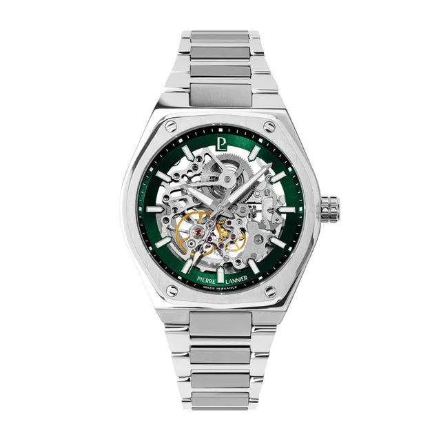 pierre-lannier-automatic-montre-automatique-homme-42-5-mm-acier-5-atm image 1
