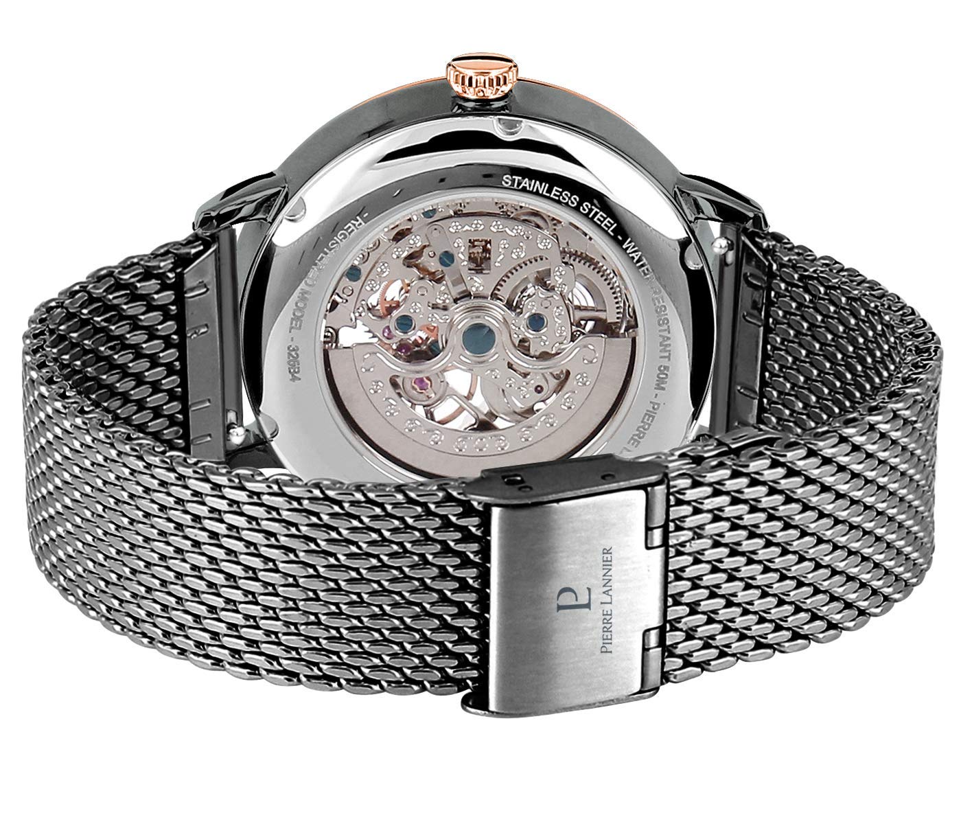 pierre-lannier-automatic-326b488-montre-homme-automatique-42-mm-gris image 4