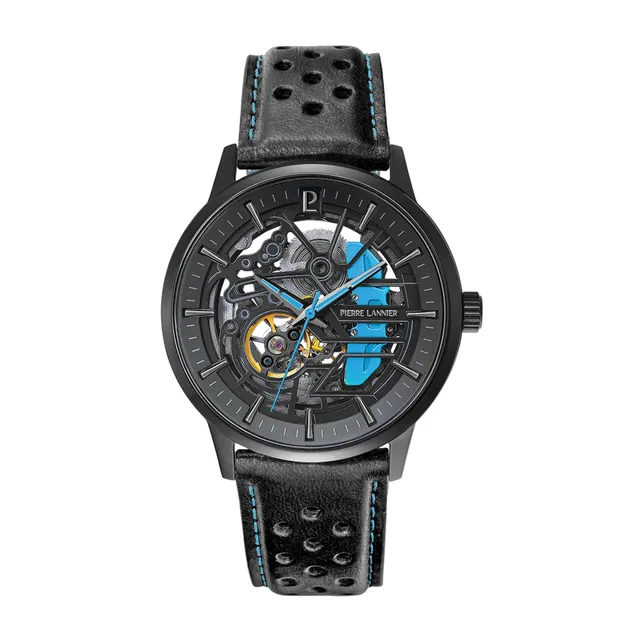 pierre-lannier-paddock-montre-automatique-43-mm-acier-inoxydable-5-atm-5 image 1