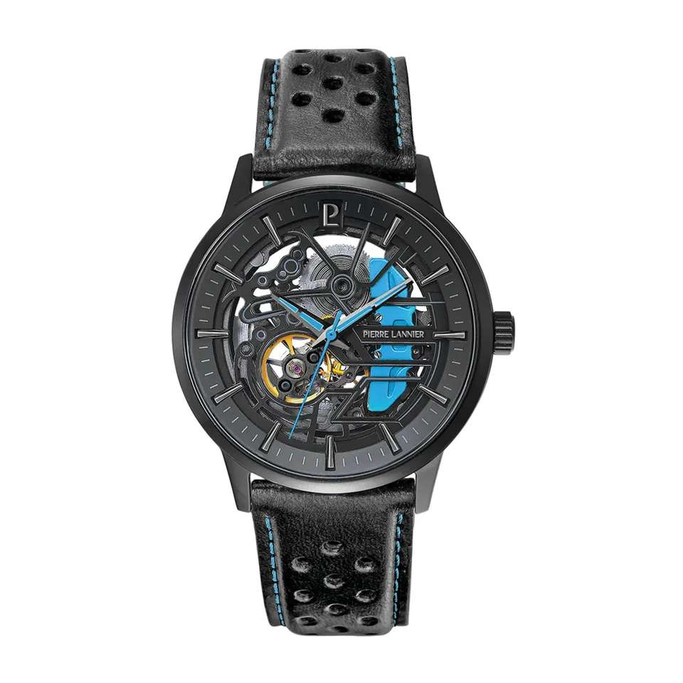pierre-lannier-paddock-montre-automatique-43-mm-acier-inoxydable-5-atm-5 image 1