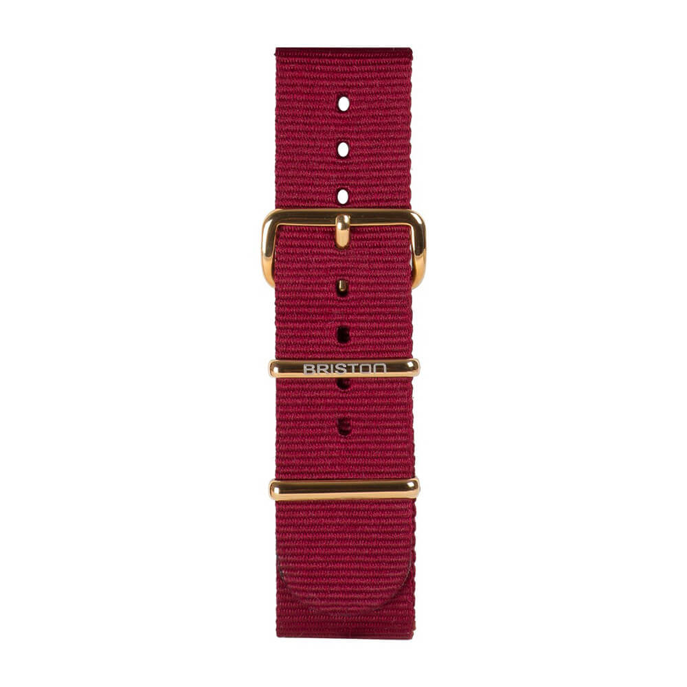 briston-bracelet-nato-nylon-20-mm-bordeaux-interchangeable image 4