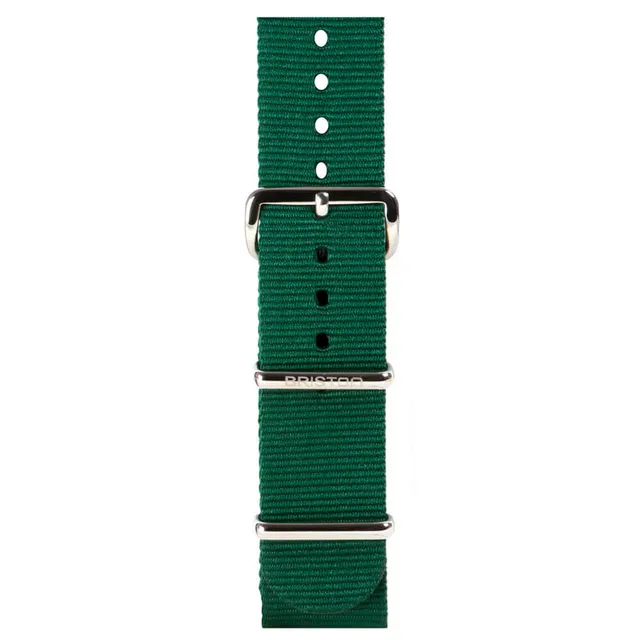 briston-clubmaster-classic-bracelet-type-nato-vert-anglais-20-mm image 1