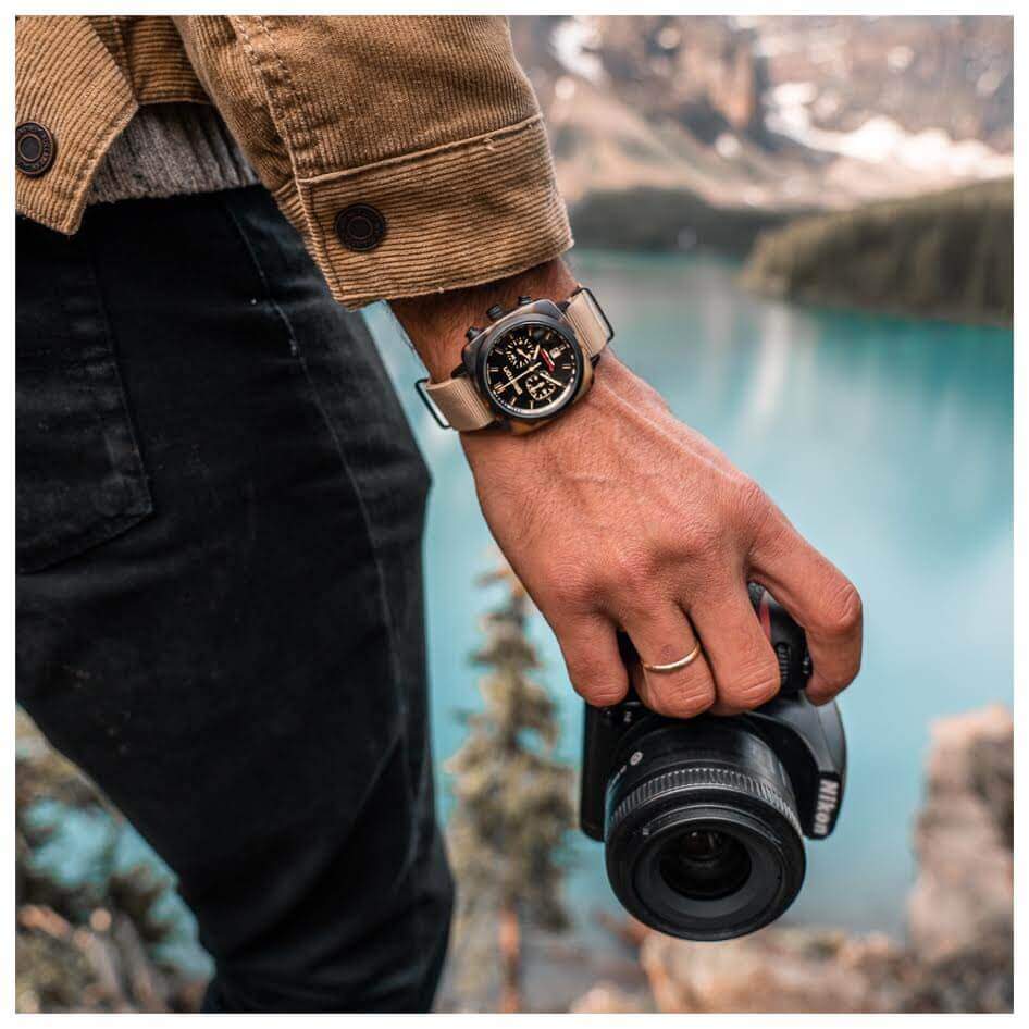 briston-clubmaster-sport-chrono-safari-chronographe-42-mm image 3