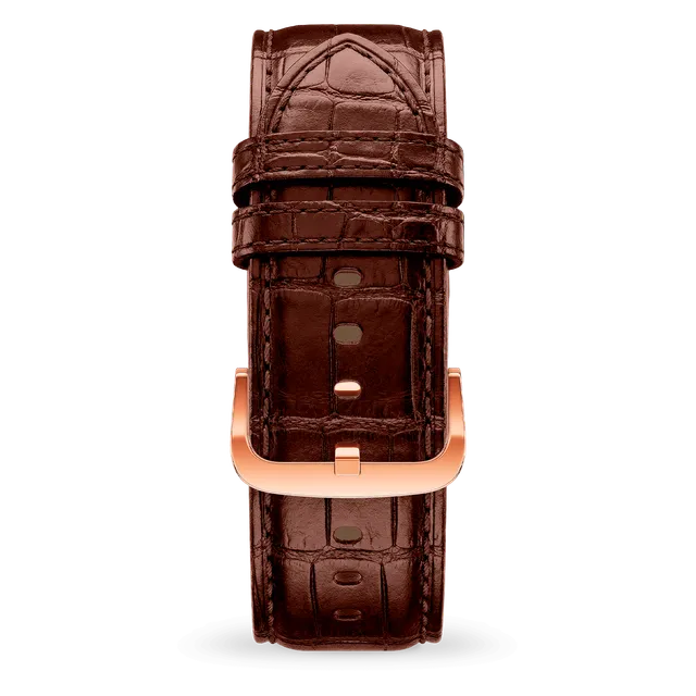 ice-watch-band-leather-22mm-marron-croco-taille-s-pour-ice-smart-tks-2-0 image 1