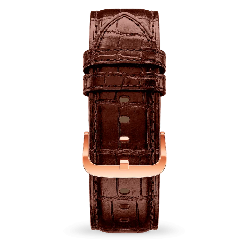 ice-watch-band-leather-22mm-marron-croco-taille-s-pour-ice-smart-tks-2-0 image 1