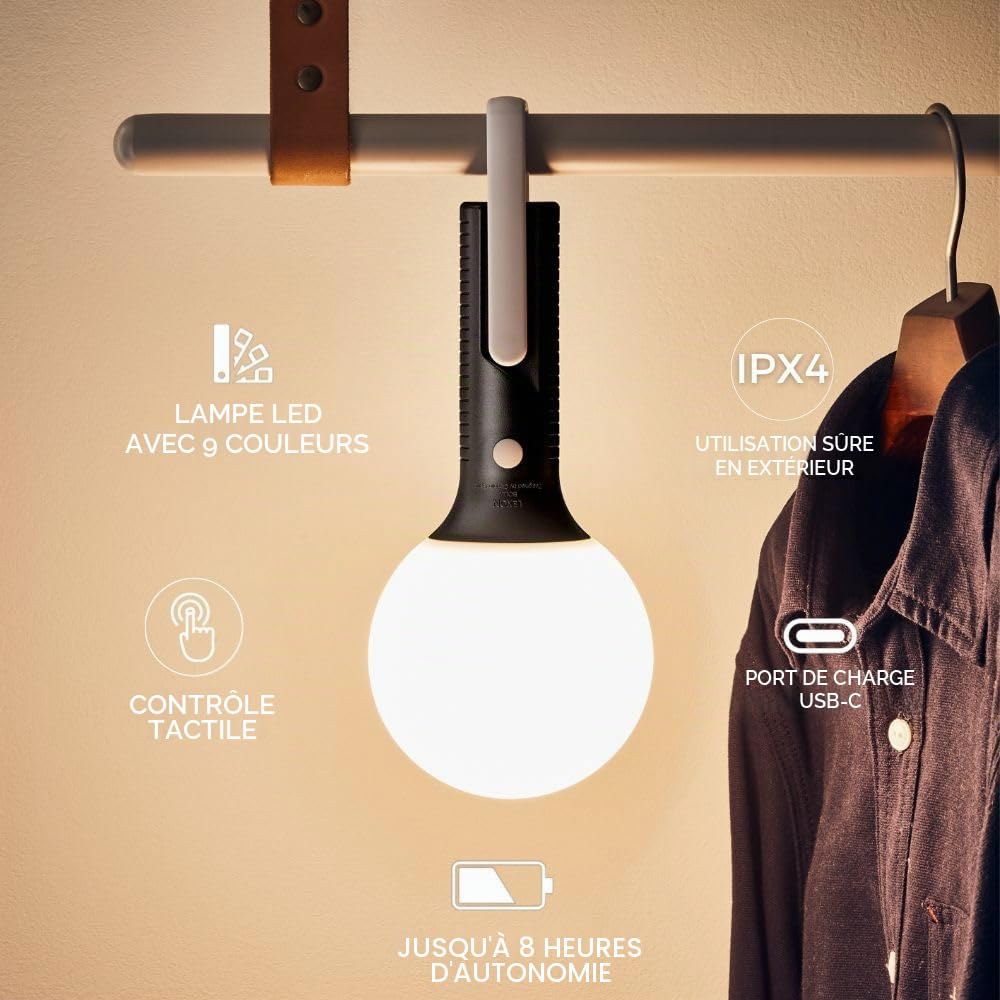 lexon-horizon-lampe-led-multiposition-int-rieur-ext-rieur-dor image 3