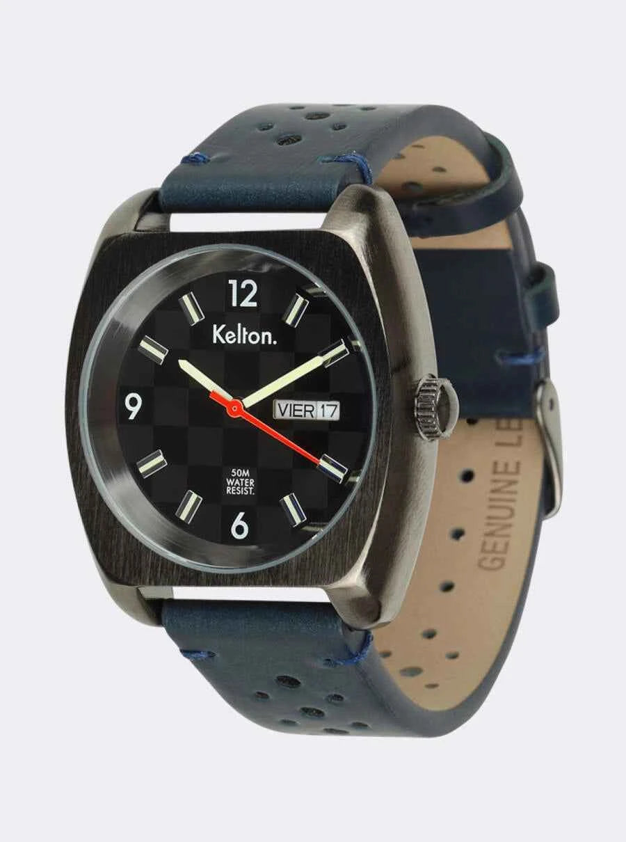kelton-rc-22-damier-jour-date-montre-rallye-automobile image 2