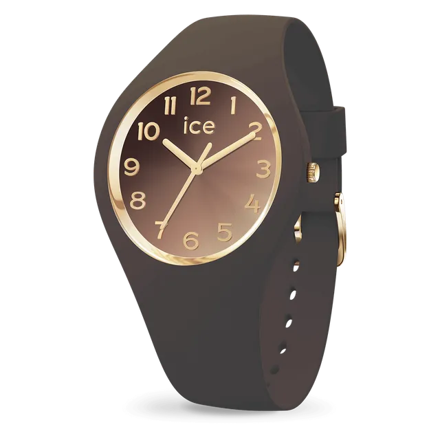 ice-watch-ice-sunset-dark-chocolate-montre-femme-silicone image 1