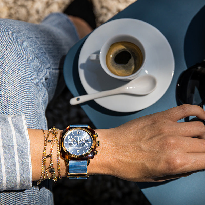 briston-bracelet-nato-20-mm-bleu-glacier-clubmaster-classic image 4