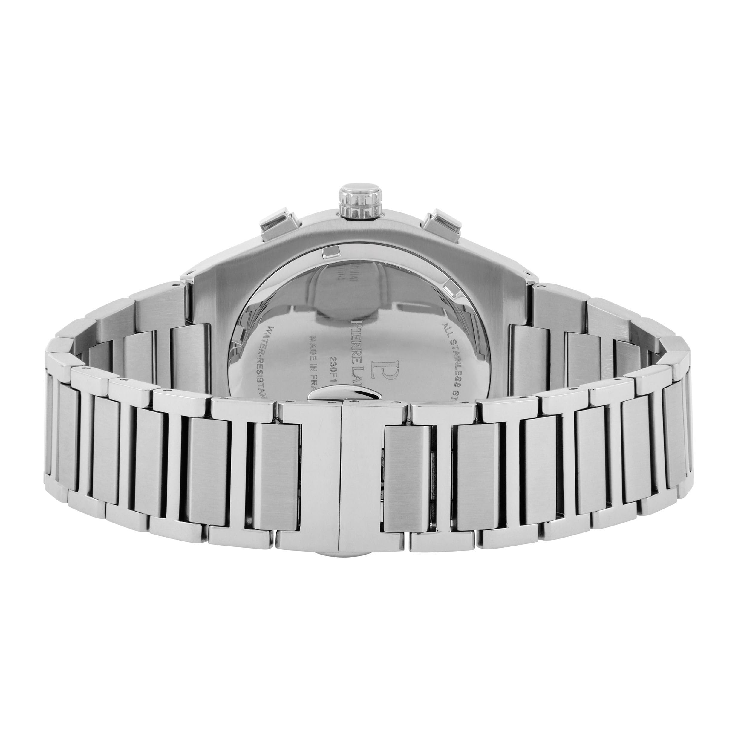 pierre-lannier-copilote-chronographe-quartz-42-5-mm-acier-inoxydable image 4