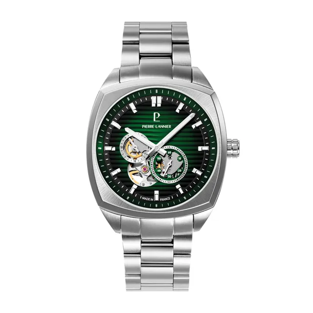 pierre-lannier-arcadius-montre-automatique-homme-42-5-mm-acier-5-atm image 1