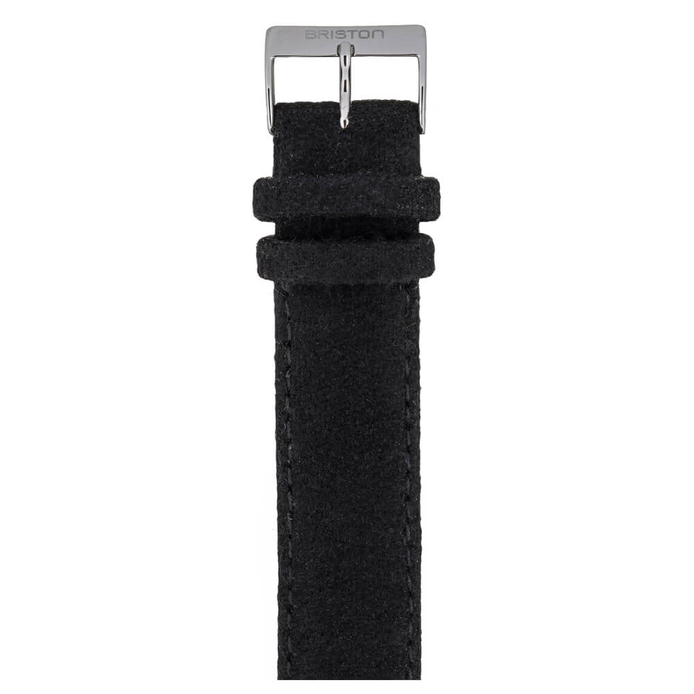 briston-bracelet-flanelle-20-mm-noir image 1