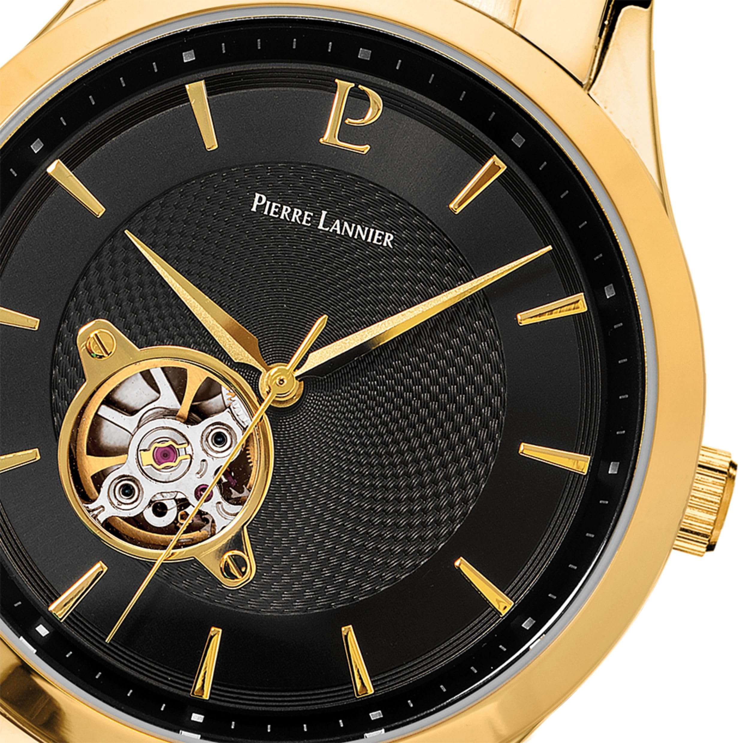 pierre-lannier-fleuret-montre-automatique-42-5-mm-acier-inoxydable-5-atm image 3