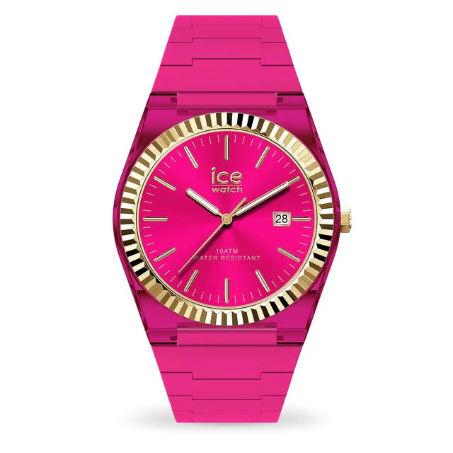 ice-watch-ice-power-flashy-pink-montre-femme-silicone-rose-fluo-avec-dateur image 1
