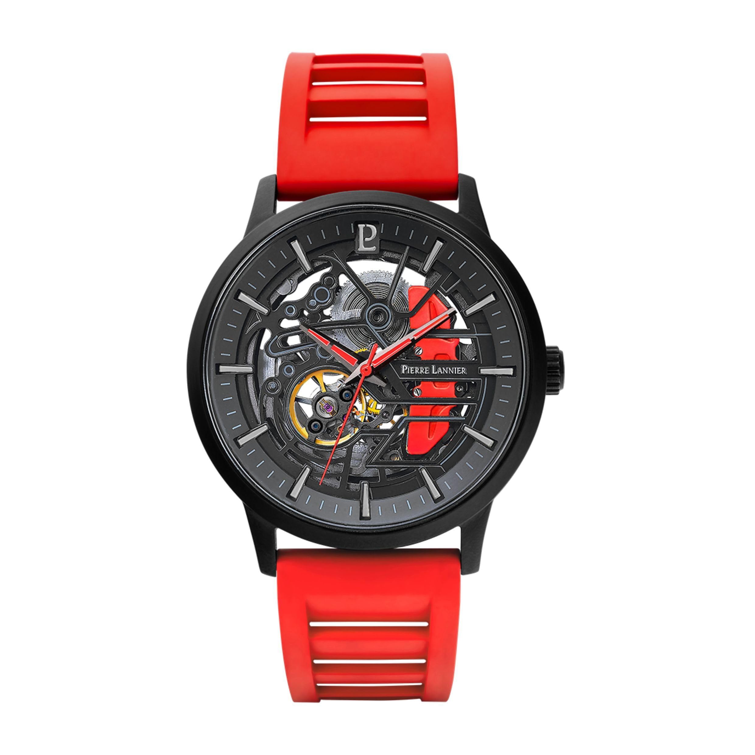 pierre-lannier-paddock-montre-homme-automatique-acier-inoxydable-43-mm-5-atm-2 image 1