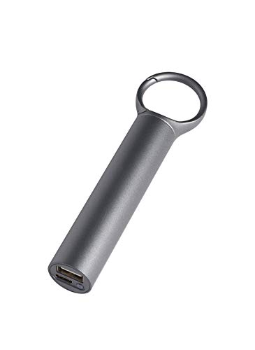 lexon-nomaday-batterie-externe-3000-mah-avec-mousqueton-gris-fonc image 7