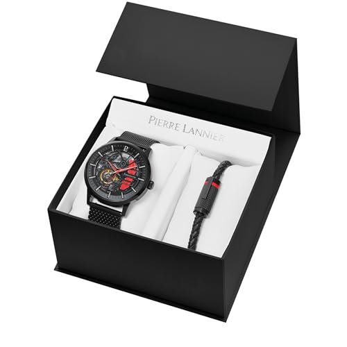 pierre-lannier-paddock-montre-automatique-homme-43-mm-acier-inoxydable-5-atm image 6