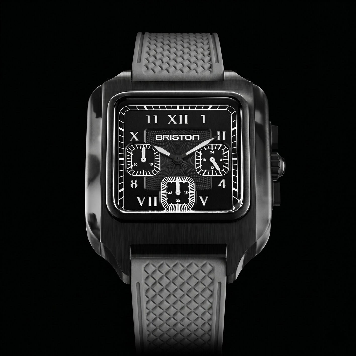 briston-bracelet-rubber-fkm-montre-20-mm-gris-mat image 3