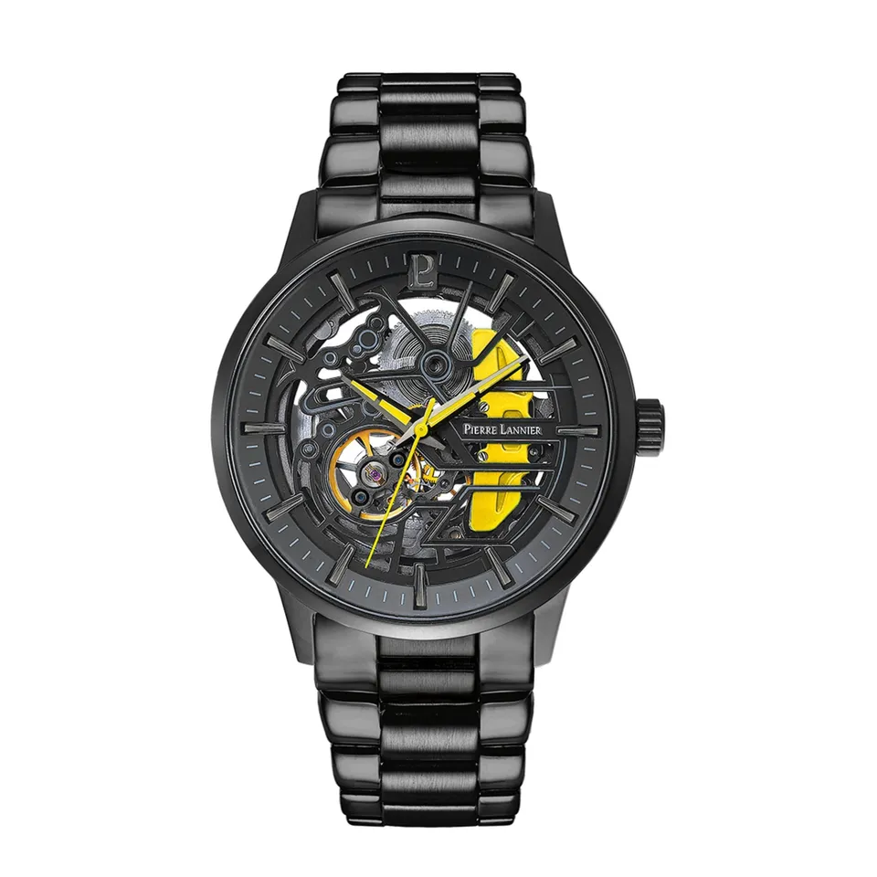 pierre-lannier-paddock-montre-automatique-43-mm-acier-inoxydable-5-atm-4 image 1