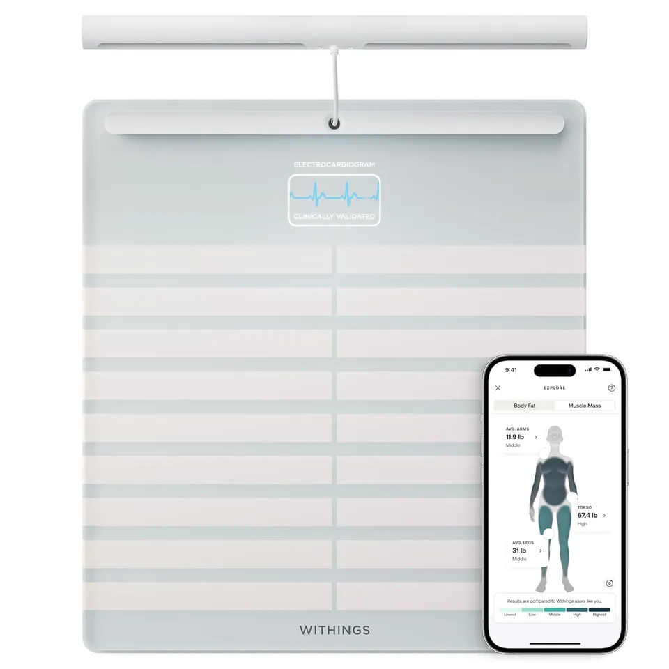 withings-body-scan-balance-connect-e-segmentaire-ecg-blanc image 1