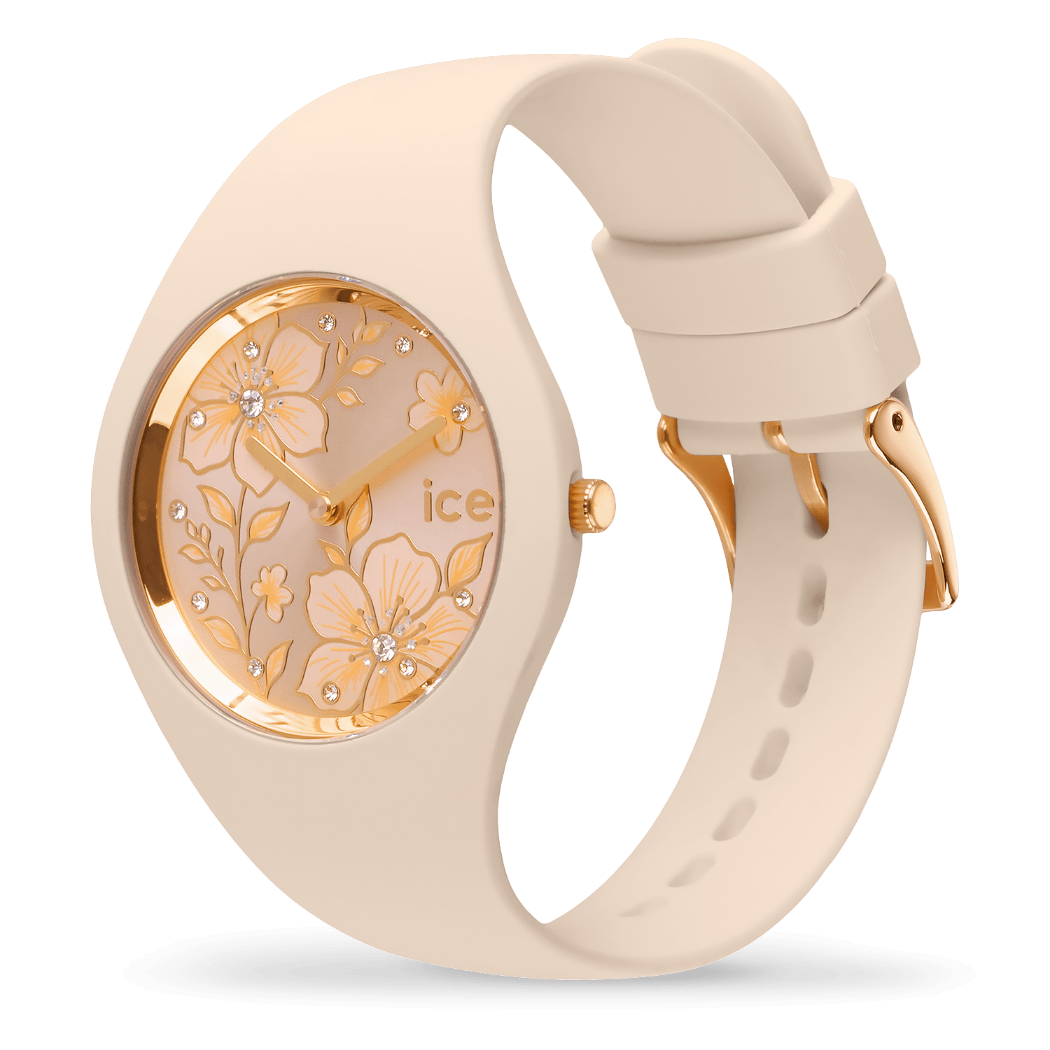 ice-watch-ice-flower-montre-femme-ivory-grace-florale-cr-me image 2