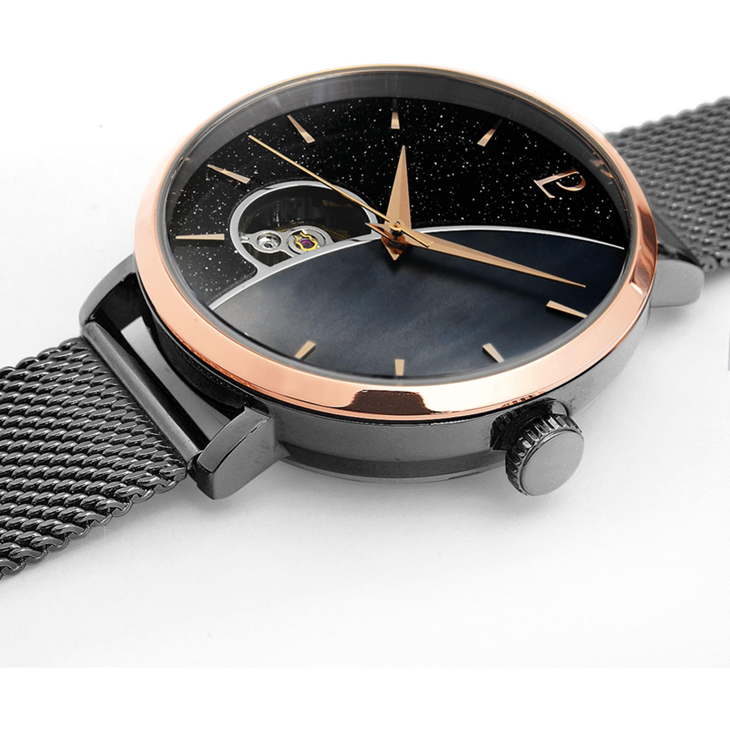 pierre-lannier-c-leste-montre-automatique-37-mm-acier-inoxydable-3-atm image 2