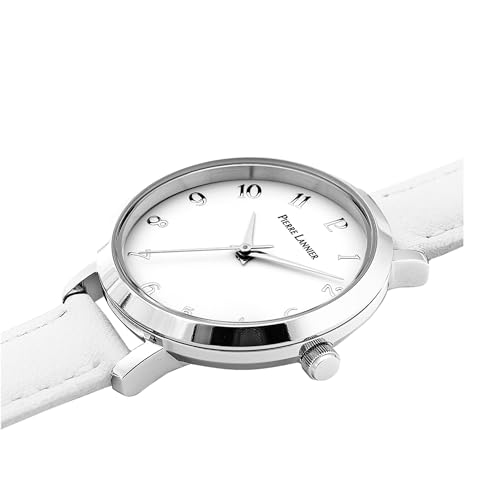 pierre-lannier-chouquette-montre-quartz-femme-30-mm-cadran-blanc-bracelet-cuir-b image 7