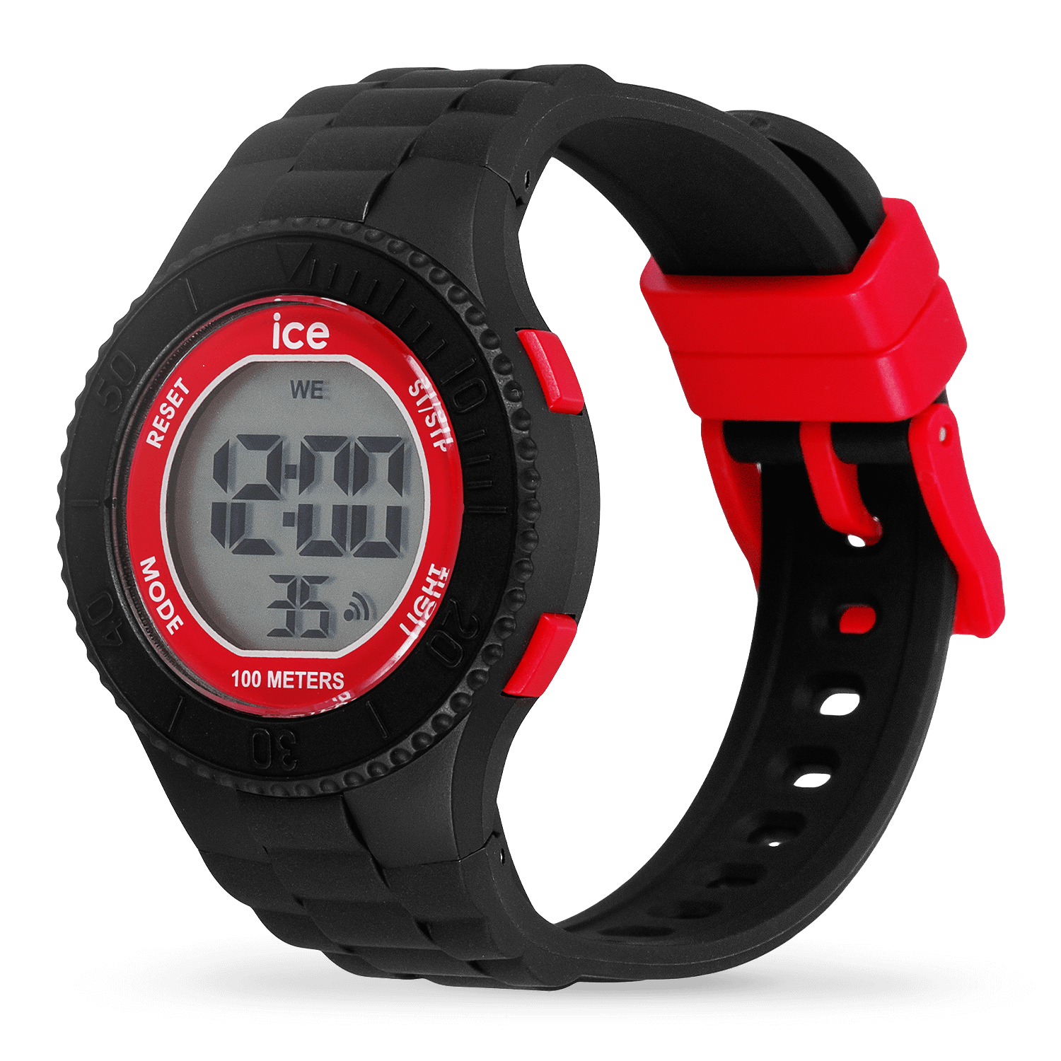 ice-watch-ice-digit-black-spider-montre-digitale-enfant-silicone image 2