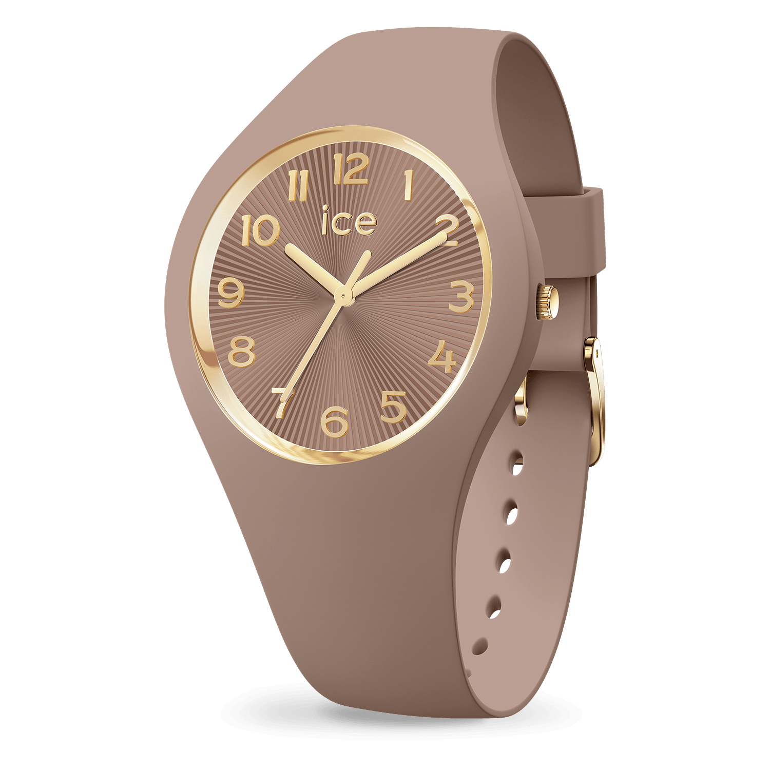 ice-watch-ice-champagne-mocha-dor-montre-femme-minimaliste image 1