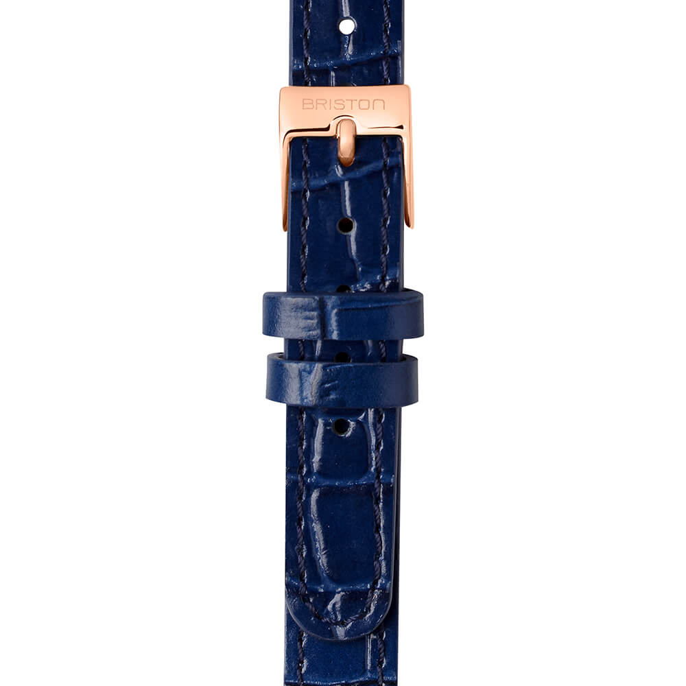 briston-bracelet-cuir-luxury-12-mm-bleu-marine-clubmaster-lady image 3
