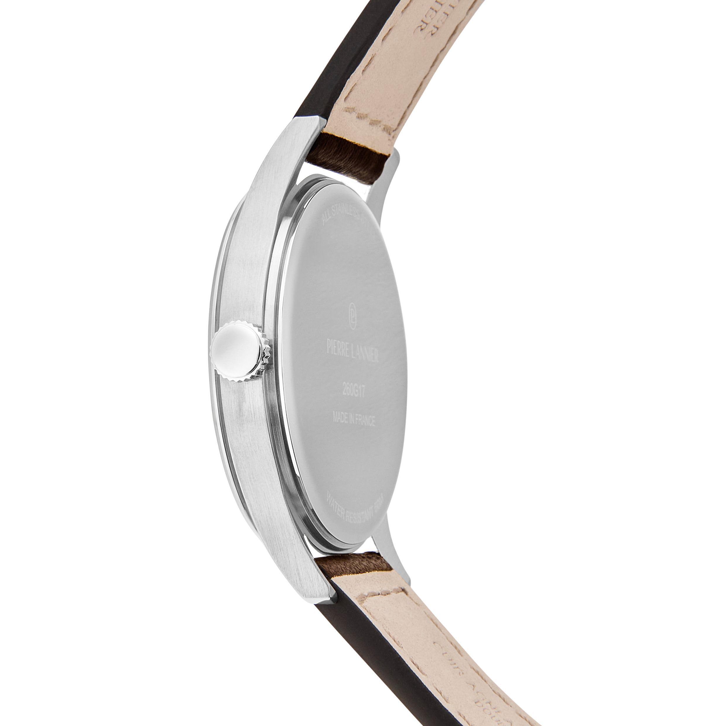 pierre-lannier-aviateur-montre-quartz-40-mm-acier-inoxydable-5-atm image 3