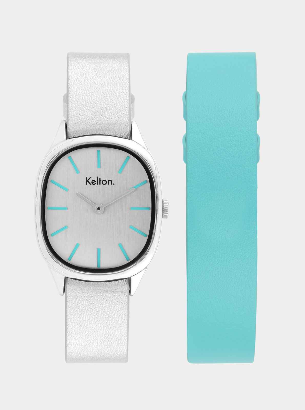 kelton-colorama-vertdo-coffret-montre-bracelet-cuir-offert image 1