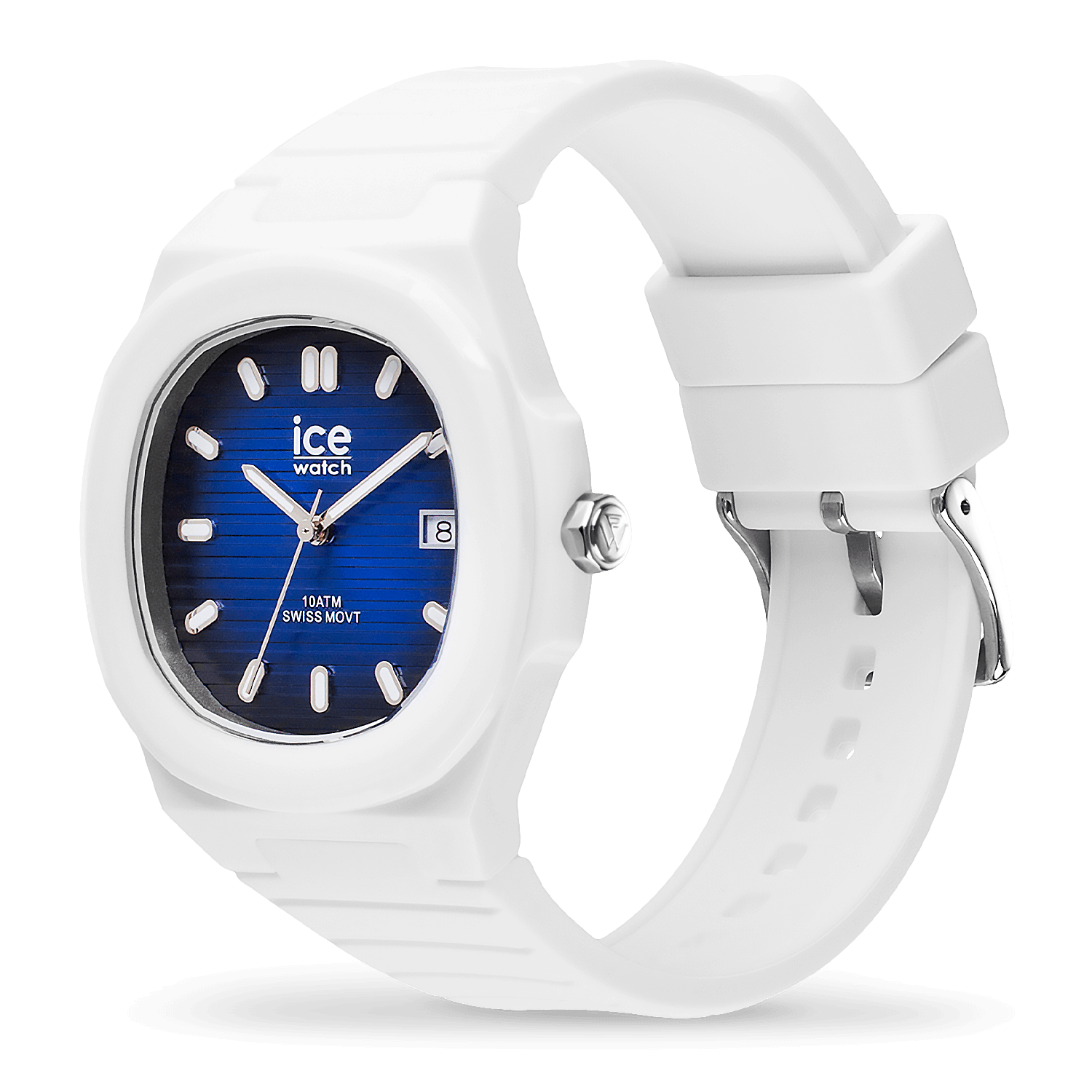 ice-watch-ice-power-pw7-montre-cadran-bleu-profond-bracelet-silicone-blanc image 2