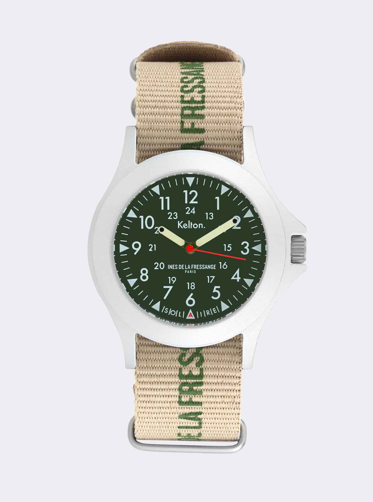 montre-kelton-x-ines-de-la-fressange-field-sable-solaire image 1