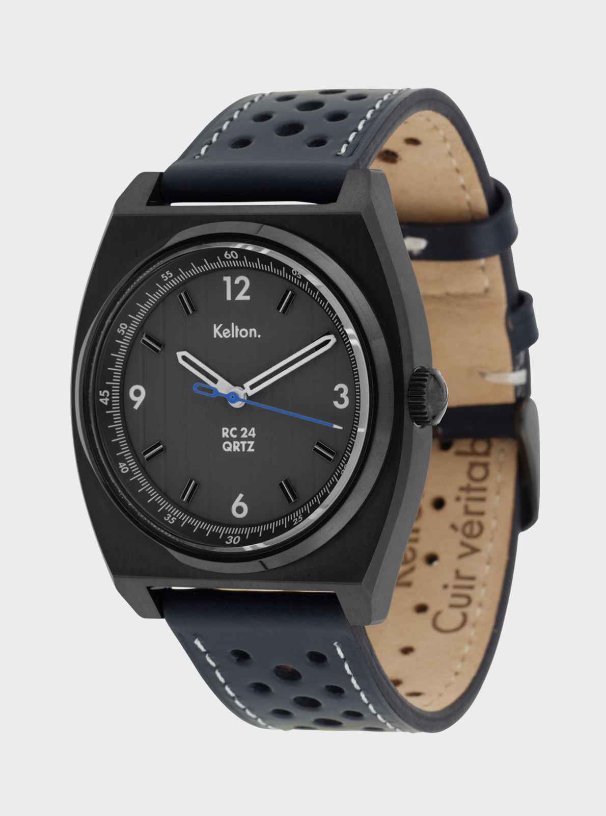 kelton-rc-24-qrtz-noir-b-montre-quartz-acier image 2