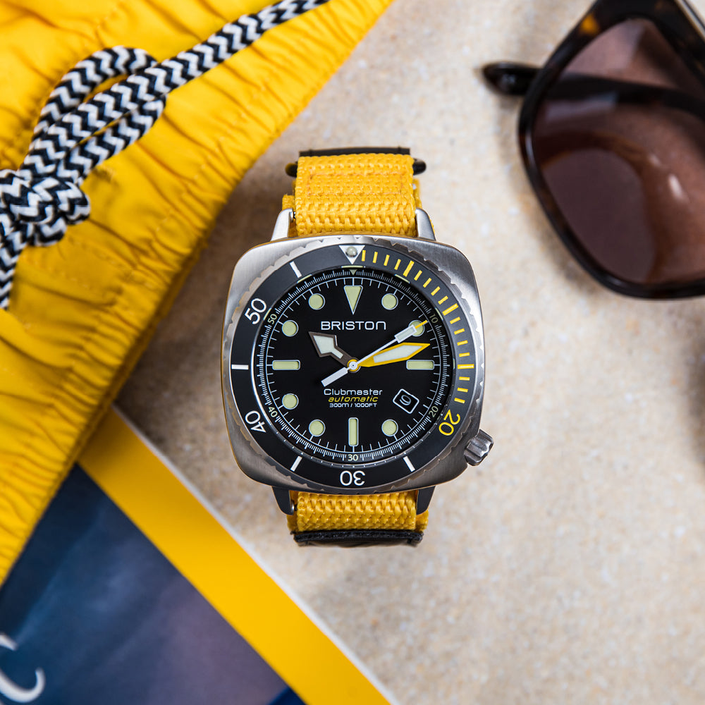 briston-bracelet-velcro-20-mm-jaune image 2