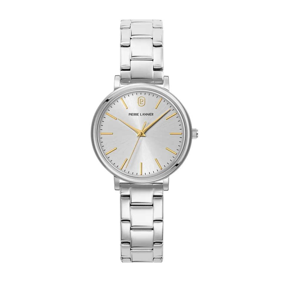 pierre-lannier-essential-montre-quartz-33-mm-acier-inoxydable-3-atm-3 image 1