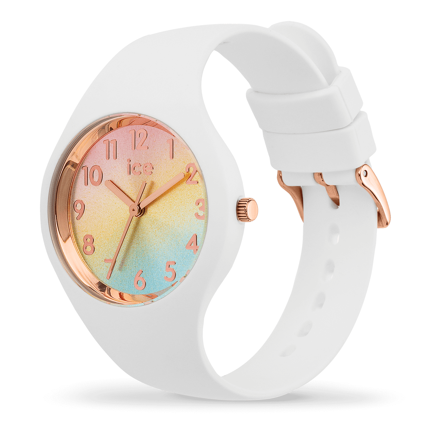 ice-watch-ice-sunset-rainbow-montre-femme-blanche-cadran-d-grad image 2