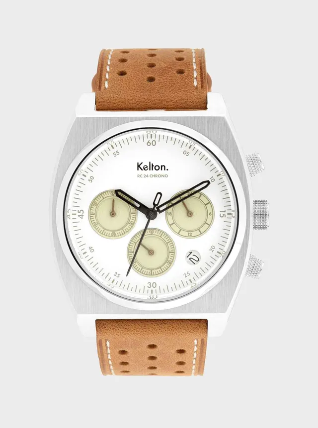 kelton-rc-24-chrono-meca-quartz-blanc-vk-63 image 1