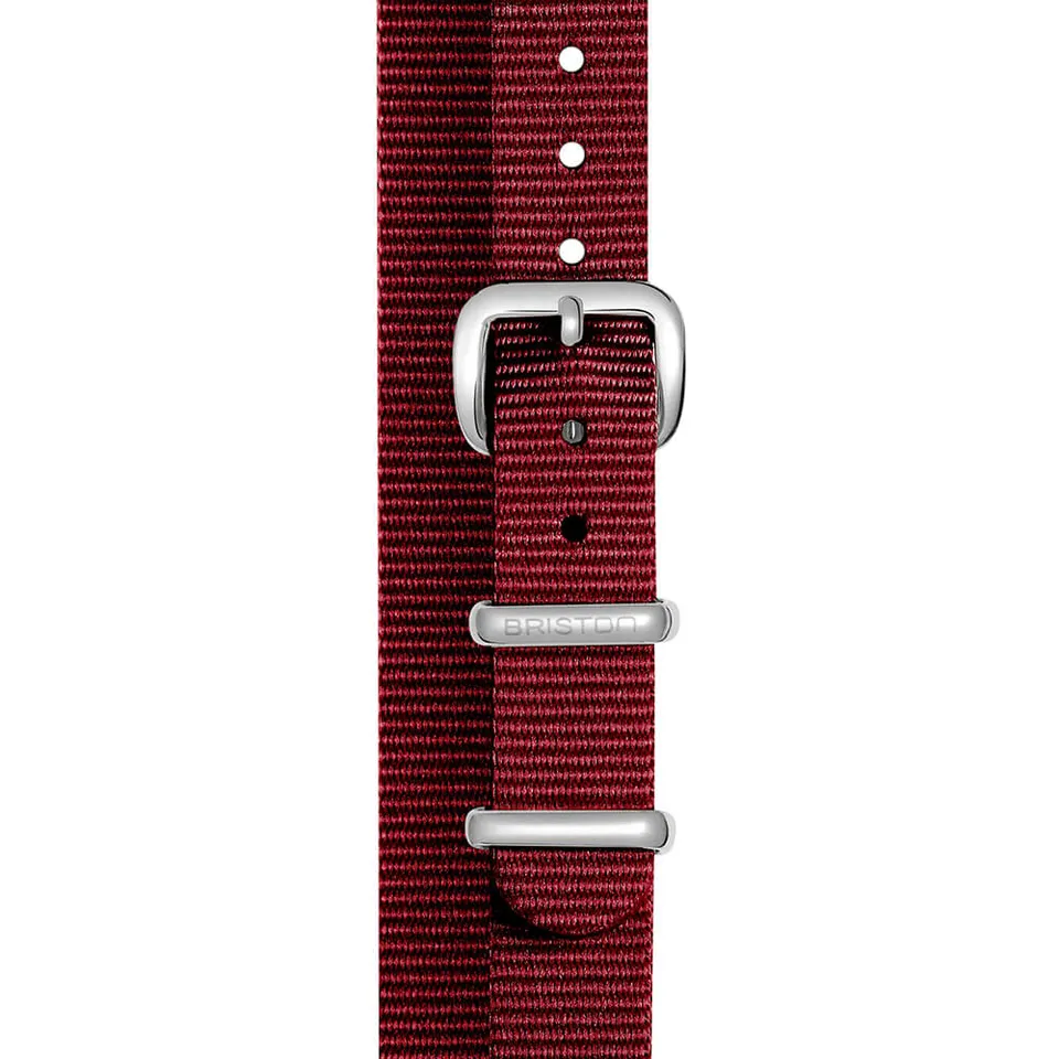 briston-bracelet-type-nato-burgundy-12-mm image 1