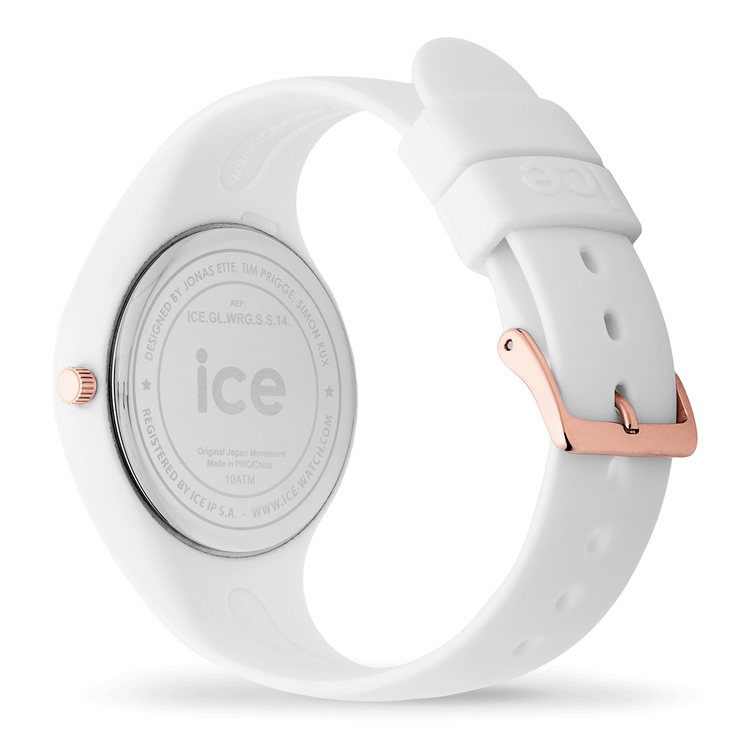 ice-watch-ice-glam-white-rose-gold-montre-femme-silicone-blanc image 4